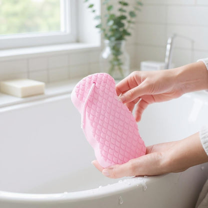 Brosse pour le Corps - MagicBodySponge™ - Rose