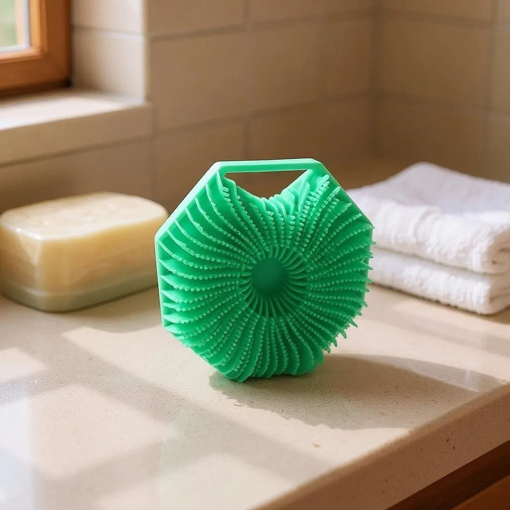 Brosse pour le Corps - SilkoScrub™ - Vert