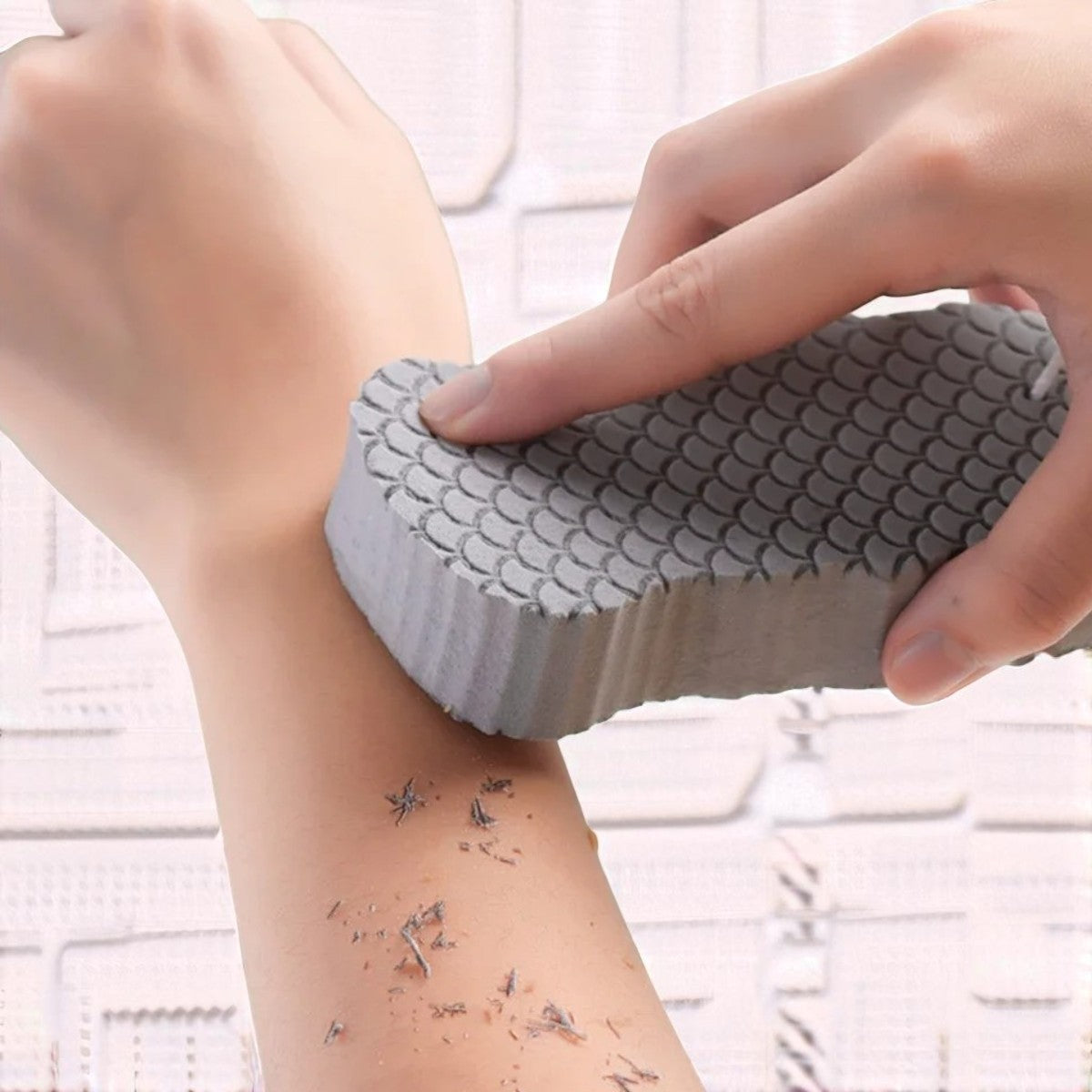 Brosse pour le Corps - MagicBodySponge™ - Gris