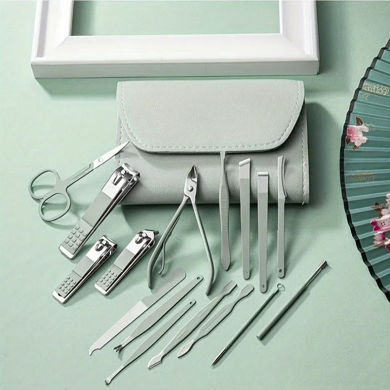 Kit Manucure - NailMasterKit™- Vert